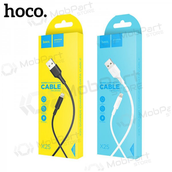 USB cable HOCO X25 lightning 1.0m (white)