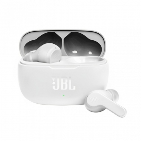 Wirelesss ausinės JBL Wave 200 TWS baltos