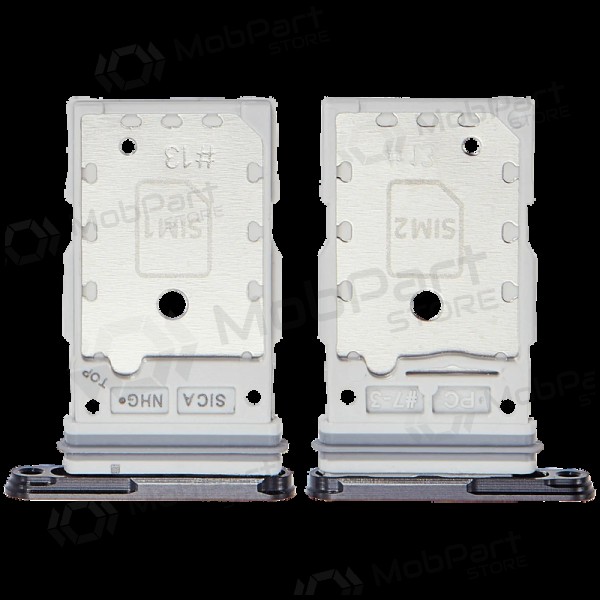 Samsung Galaxy S25, S25+ Dual SIM card holder (black) (original)