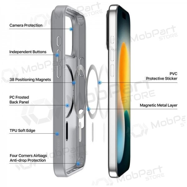 Apple iPhone Air case - Dux Ducis Yind (gray)