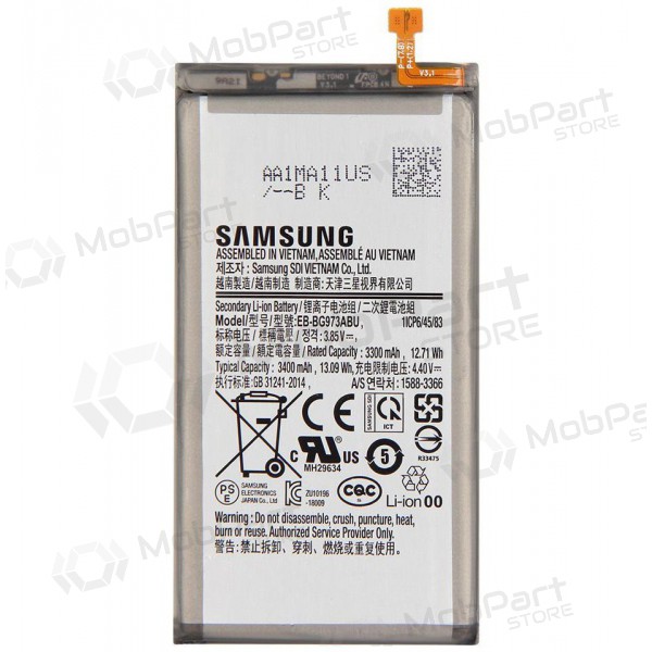 Samsung Galaxy S10 battery, akumuliatorius (original) Samsung Galaxy S10 battery, akumuliatorius (original)