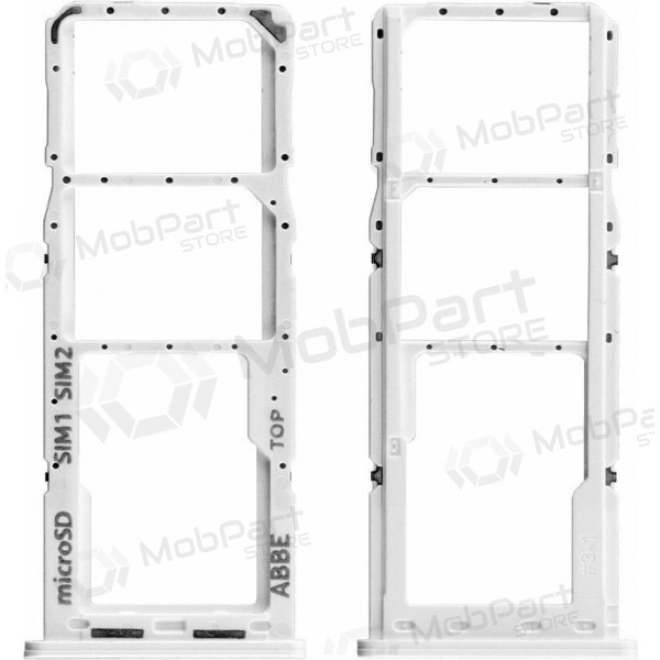 Samsung A225 Galaxy A22 4G 2021 SIM card holder (white) (service pack) (original) Samsung A225 Galaxy A22 4G 2021 SIM card holder (white) (service pack) (original)