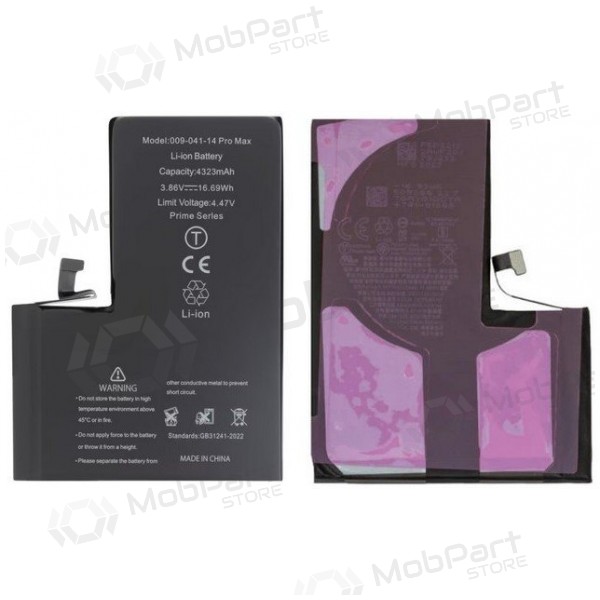 Apple iPhone 14 Pro Max battery (Premium)