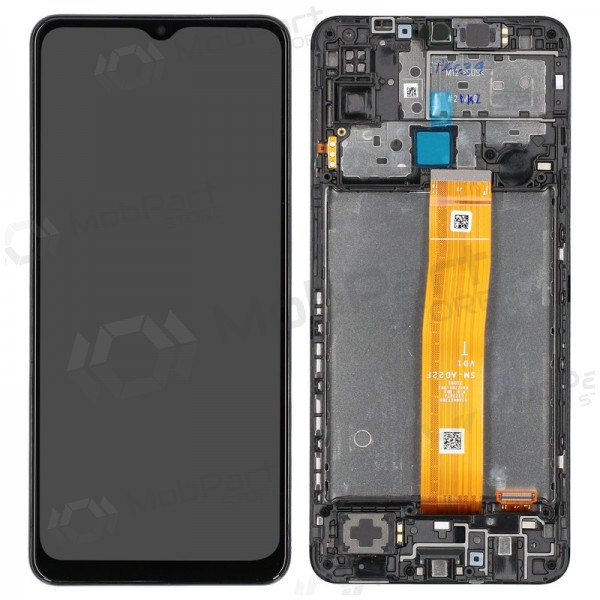 Samsung Galaxy M12 screen (black) (with frame) (original) Samsung Galaxy M12 screen (black) (with frame) (original)