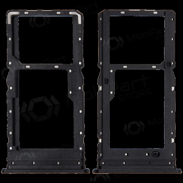 SIM card holder Xiaomi Redmi 12 4G/5G Midnight Black/Jade Black ORG