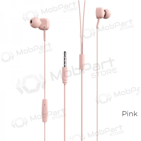 Earphone Borofone BM34 3,5mm (pink)