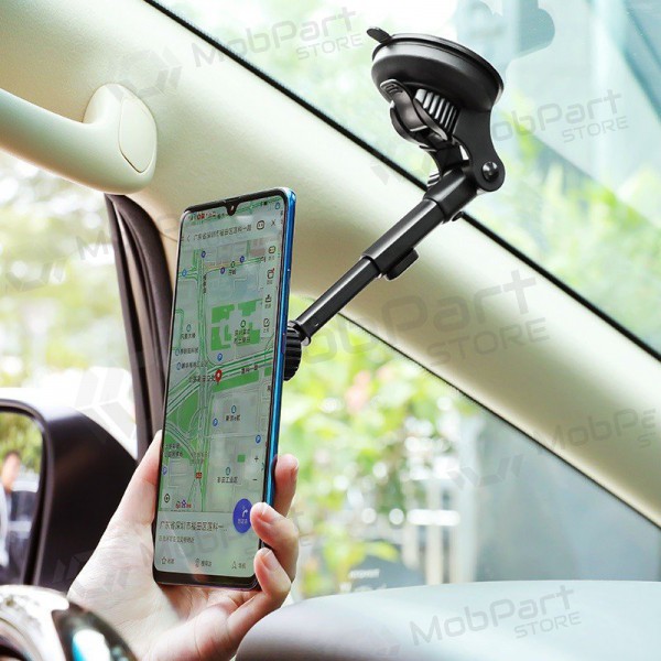 Car phone holder Borofone BH21 Vanda, tvirtinamas ant prietaisų skydelio, magnetinis