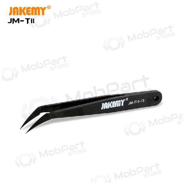 Metal antistatic tweezer Jakemy JM-T11 ESD (3pcs )