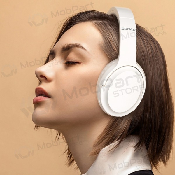 Wireless headphones with microphone Dudao X22Pro Bluetooth USB-C white