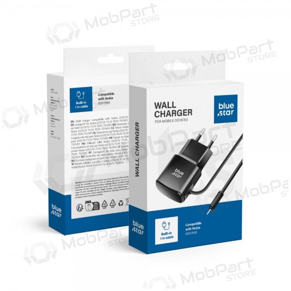 Phone charger Blue Star TFK-TC-1100B 3 W Nokia black