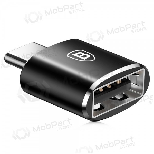 Adapter Baseus USB-A to Type-C OTG black CATOTG-01