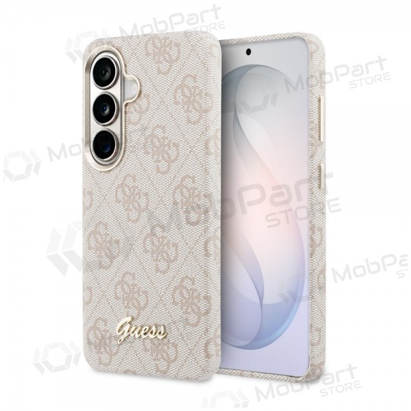 Samsung Galaxy S26 case - Guess PU 4G Script Metal Logo Magnetic (pink)