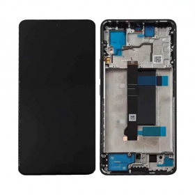 Xiaomi Redmi Note 13 Pro 5G screen (Midnight Black) (with frame) (original)