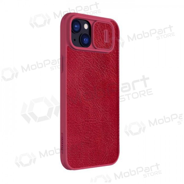 Apple iPhone 14 Plus case „Nillkin Leather“ (red) Apple iPhone 14 Plus case „Nillkin Leather“ (red)