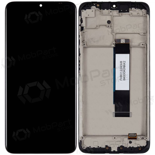 Xiaomi Redmi Note 9 screen (grey) (with frame) (Premium) Xiaomi Redmi Note 9 screen (grey) (with frame) (Premium)