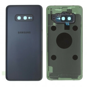Samsung G970 Galaxy S10e back / rear cover black (Prism Black) (used grade B, original)