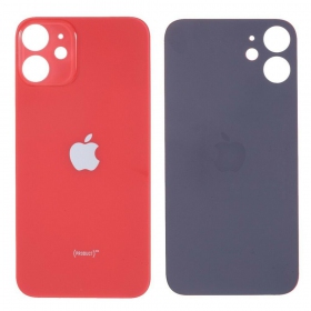 Apple iPhone 12 mini back / rear cover (red) (bigger hole for camera)