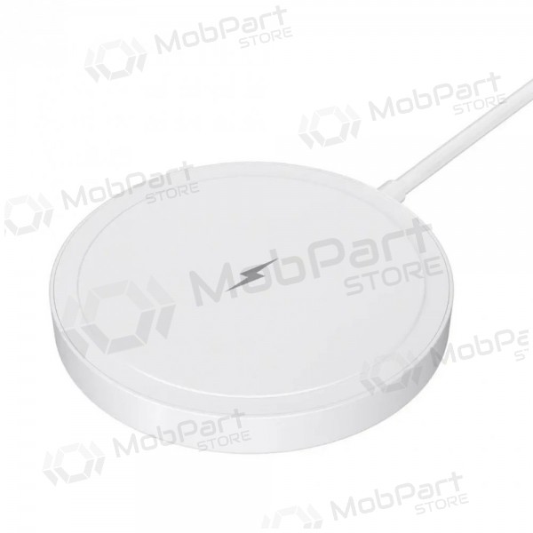 MagSafe wireless charger Blue Star Charing Pad 15 W with USB-C cable white