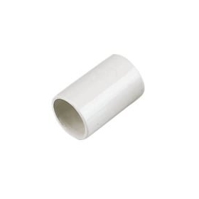 Straight connection 32mm white (100)