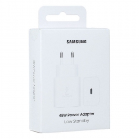 Phone charger Samsung EP-T4511NWEGEU 45 W USB-C white