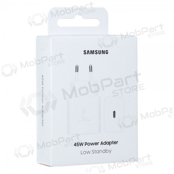 Phone charger Samsung EP-T4511NWEGEU 45 W USB-C white