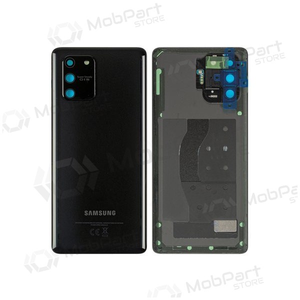 Samsung G770 Galaxy S10 Lite back / rear cover (black) (used grade C, original) Samsung G770 Galaxy S10 Lite back / rear cover (black) (used grade C, original)