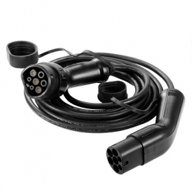 Elektromobilio charging cable Type 2 - Type 2, 32A, 7.2kW, 1-fazė, 5m