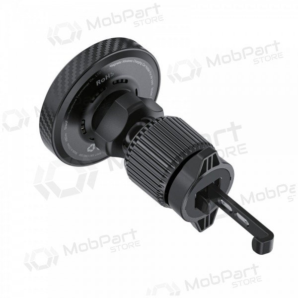Automobilinis laikiklis-charger Acefast D33 MagSafe 15W black