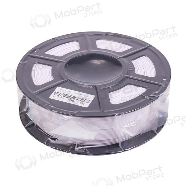 3D spausdinimo plastikas PLA, 1.75mm, 1kg, white 3D spausdinimo plastikas PLA, 1.75mm, 1kg, white