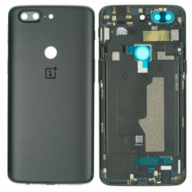 OnePlus 5T back / rear cover black (Midnight Black) (used grade A, original)