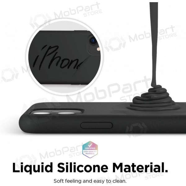 Samsung Galaxy S25 Edge case "Liquid Silicone" 1.5mm (black)