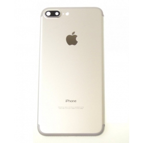 Apple iPhone 7 Plus back / rear cover (silver) (used grade C, original)