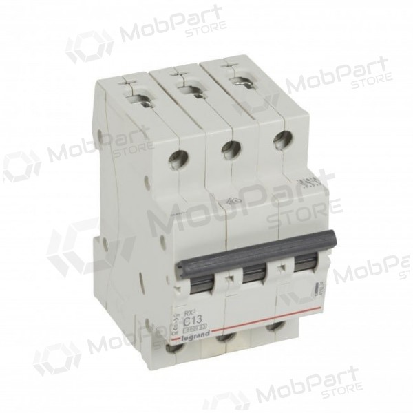 MCB RX3 Legrand 419234 (13A, 3P, 400V, 6kA)