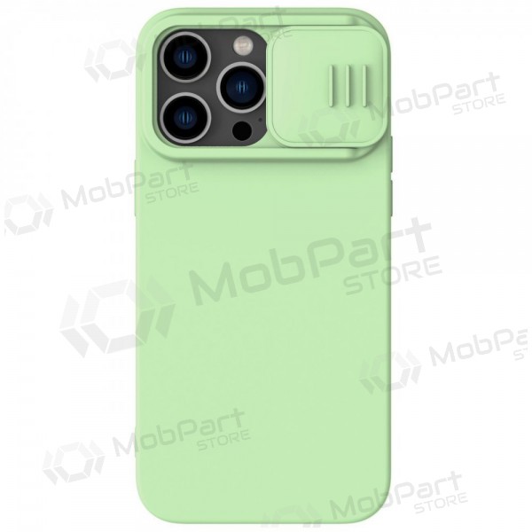Apple iPhone 14 case „Nillkin Silicone“ (light green) Apple iPhone 14 case „Nillkin Silicone“ (light green)