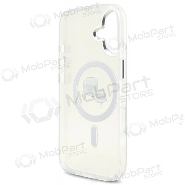 Apple iPhone 17 case - Karl Lagerfeld IML K&CH Heads Metal Frame MagSafe (clear)