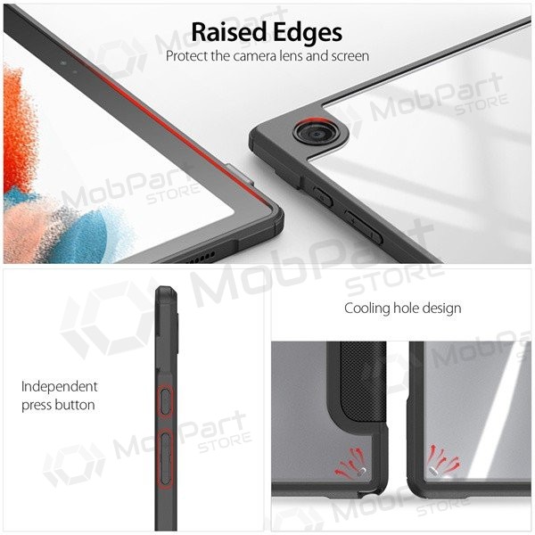 Samsung Galaxy Tab A8 10.5 (2021) case - Dux Ducis Toby (black)