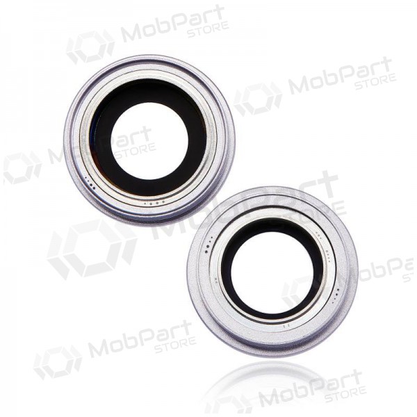 iPhone 14 / 14 Plus camera glass / lens (2pcs) (purpurinis) (with frame)
