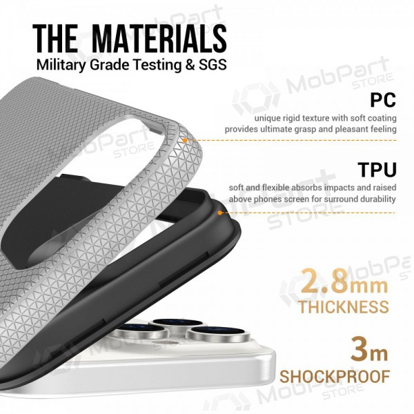 Apple iPhone 13, 14 case „Perfectionists“ (silver) Apple iPhone 13, 14 case „Perfectionists“ (silver)