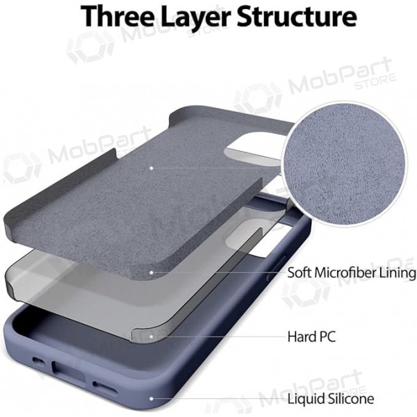 Apple iPhone 11 Pro Max case Mercury -Silicone Case- (lavender gray)