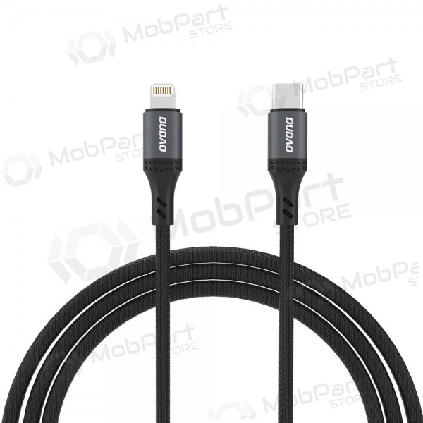 Lightning cable Dudao L3CL USB-C to Lightning 1.2 m 30 W black