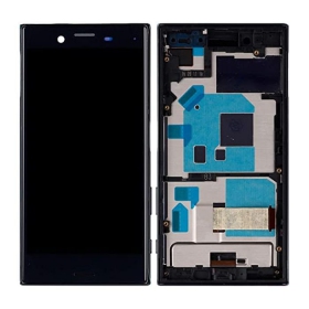 Sony F5323 Xperia X Compact screen (black) (with frame) (used grade B, original)