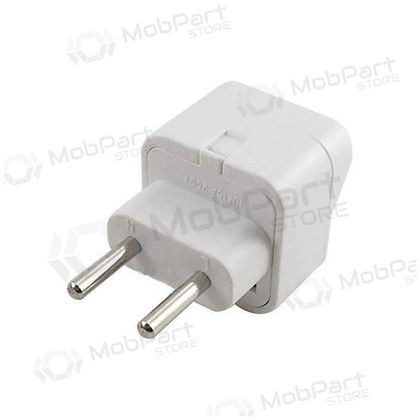 Įkrovimo adapter USA/UK/CN-EUR white