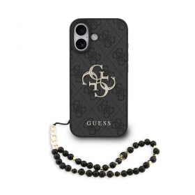 Apple iPhone 17 case - Guess PU 4G Metal Logo Strap