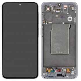 Samsung Galaxy A57 5G screen (grey) (with frame) (Premium)