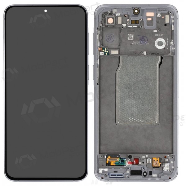 Samsung Galaxy A57 5G screen (grey) (with frame) (Premium)