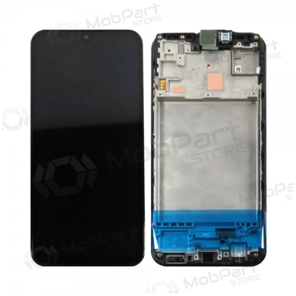 Samsung Galaxy M15 5G screen (black) (with frame) (original)