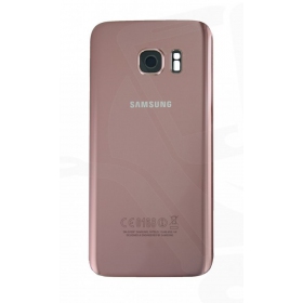 Samsung G930F Galaxy S7 back / rear cover pink (rose pink) (used grade A, original)