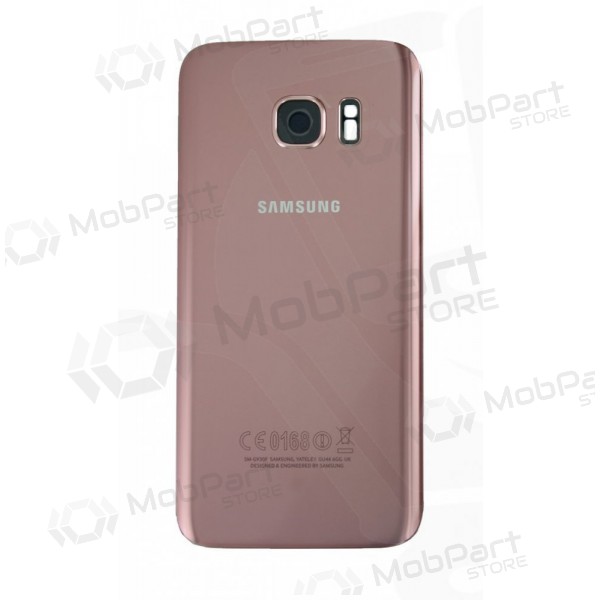 Samsung G930F Galaxy S7 back / rear cover pink (rose pink) (used grade A, original)