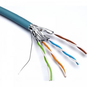 Data cable Excel Cat6A 190-191 (U/FTP, LSOH, B2ca, blue, 305m)