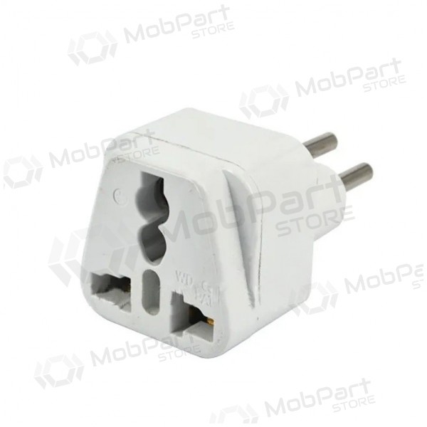 Įkrovimo adapter USA/UK/CN-EUR white